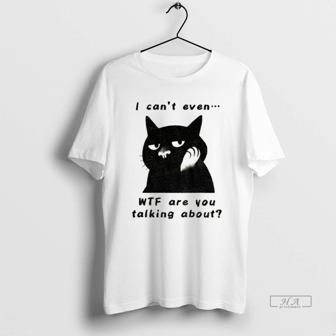 Official The Speechless Cat I Cant Even Wtf Are You Talking About T-Shirts, Hoodie, Sweatshirt | InkRitualCo.com