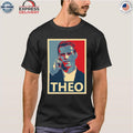 Theo Epstein In Action Signed By Artist Print Shirt