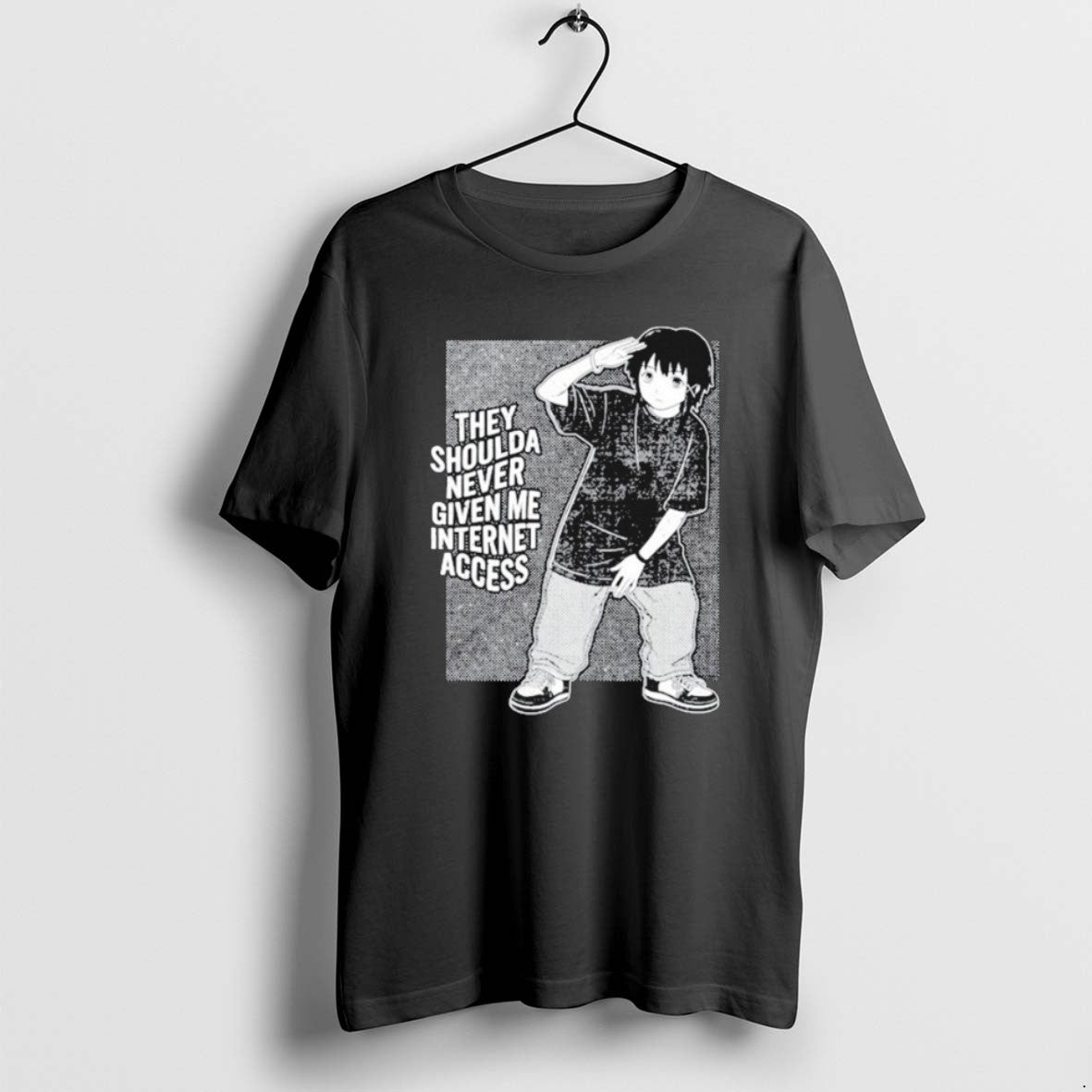 Official They Shoulda Never Given Me Internet Access T-Shirts, Hoodie, Sweatshirt | InkRitualCo.com