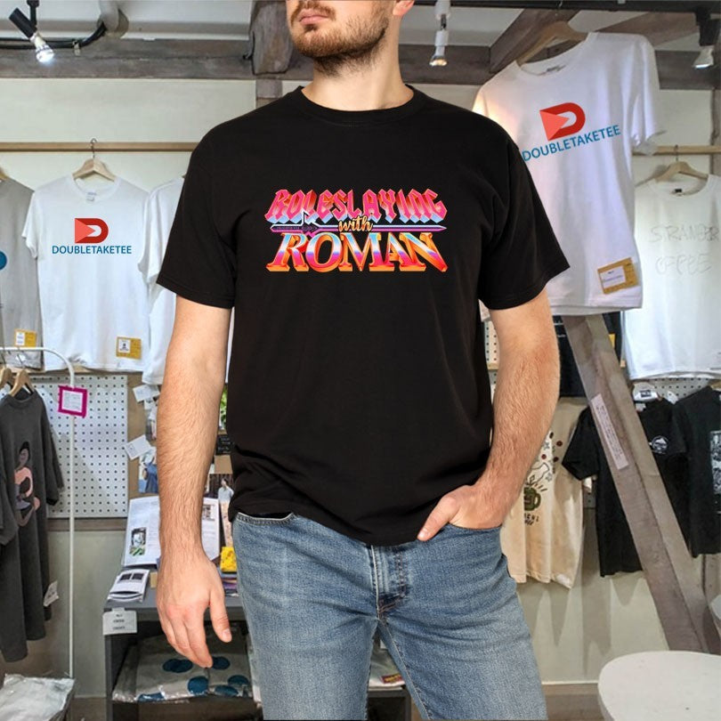 Thomas Sanders Roleslaying With Roman T-shirts