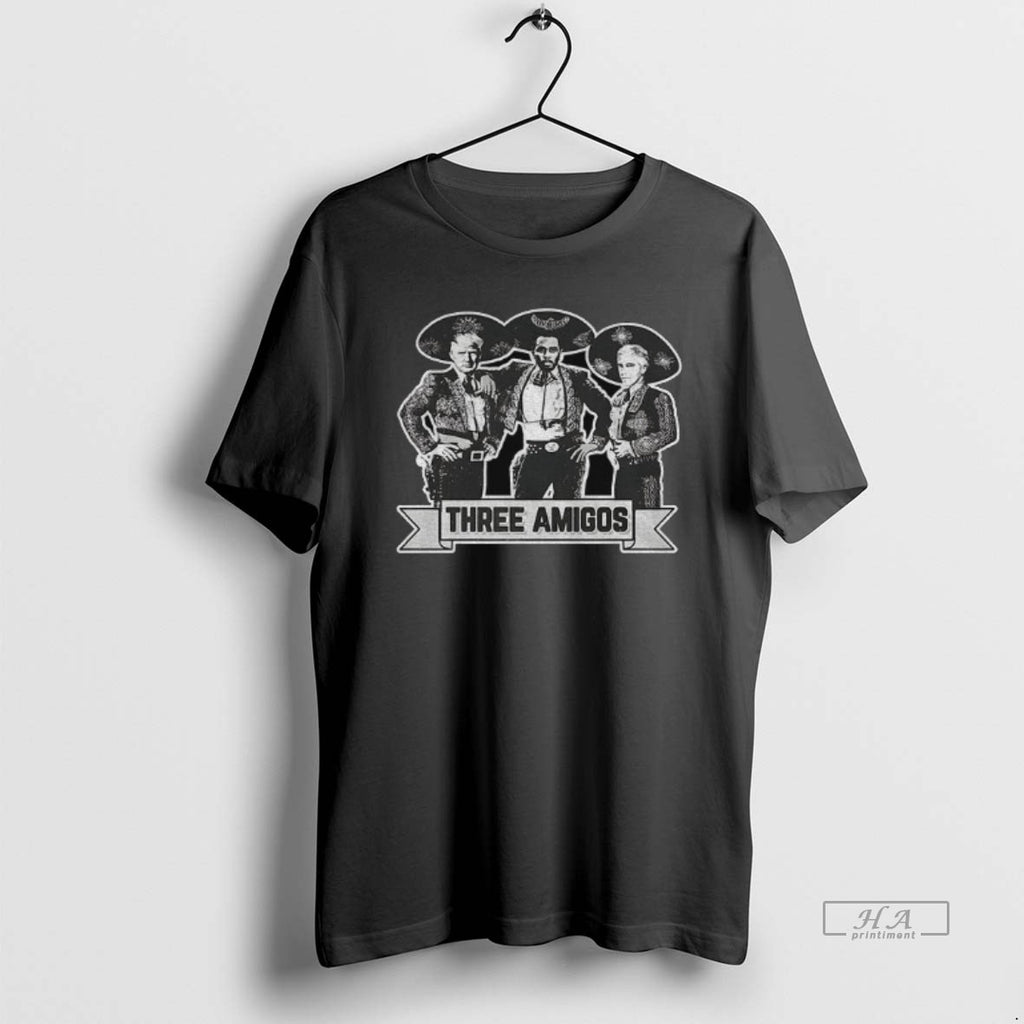 Official Three Amigos Parody Edgy Pop Culture Trump Diddy Epstein Funny Meme T-Shirts, Hoodie, Sweatshirt | InkRitualCo.com