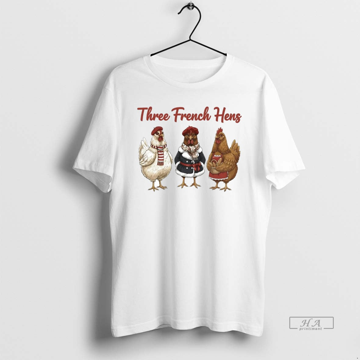 Official Three French Hens Christmas T-Shirts, Hoodie, Sweatshirt | InkRitualCo.com