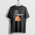 Official Tits Ass Personality Toes Checklist Christmas T-Shirts, Hoodie, Sweatshirt | InkRitualCo.com