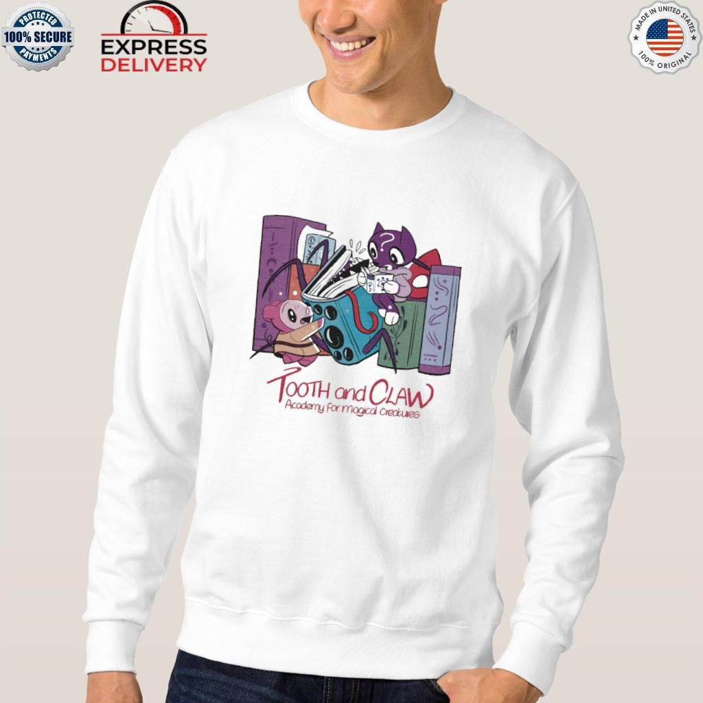 Tooth And Claw Merch Reading Shirt