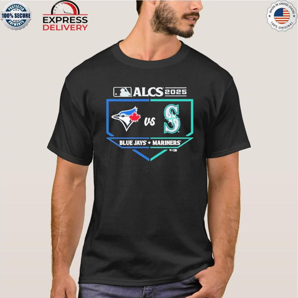 Toronto Blue Jays Vs Seattle Mariners 2025 American League Championship Series Matchup Batter’s Box Shirt
