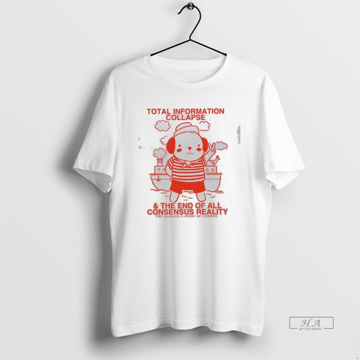 Official Total Information Collapse Cute Cartoon T-Shirts, Hoodie, Sweatshirt | InkRitualCo.com