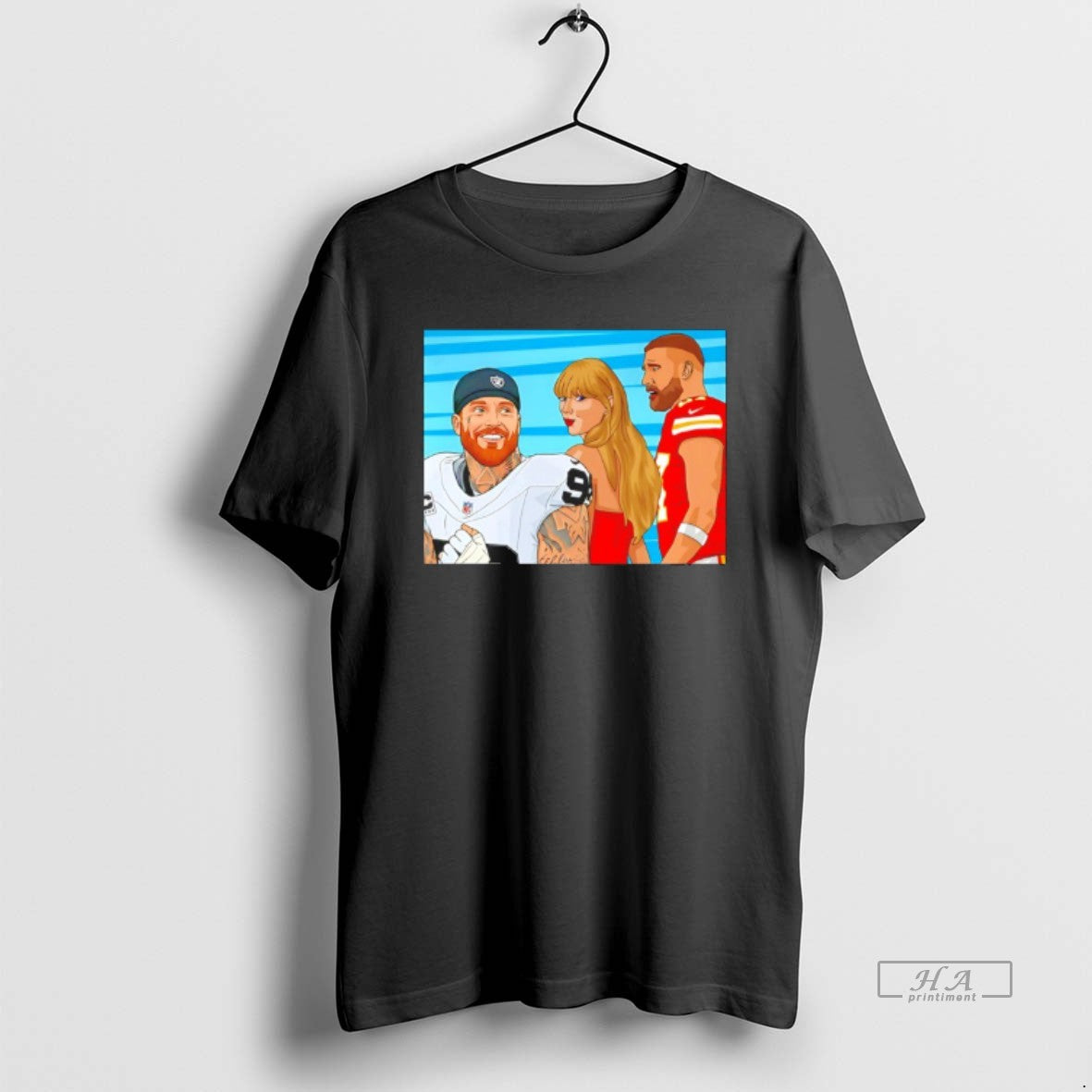 Official Travis And Taylor Glanced Back And Forth At Maxx Crosby Raiders T-Shirts, Hoodie, Sweatshirt | InkRitualCo.com