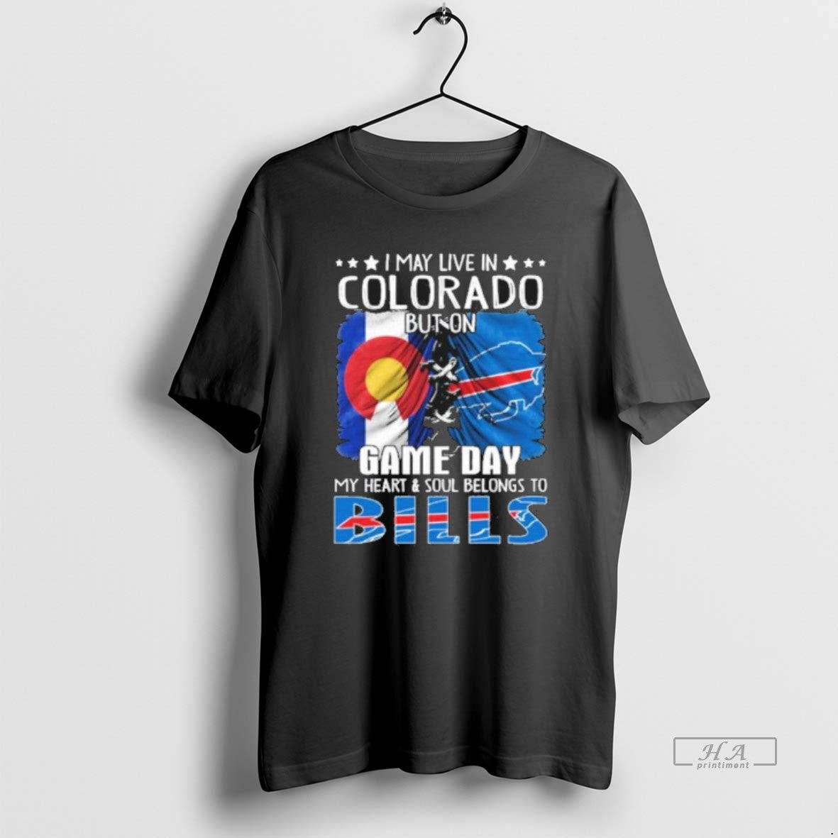 Official Trending Shirt I May Live In Colorado But On Gameday My Heart And Soul Hoodie, Sweatshirt | InkRitualCo.com