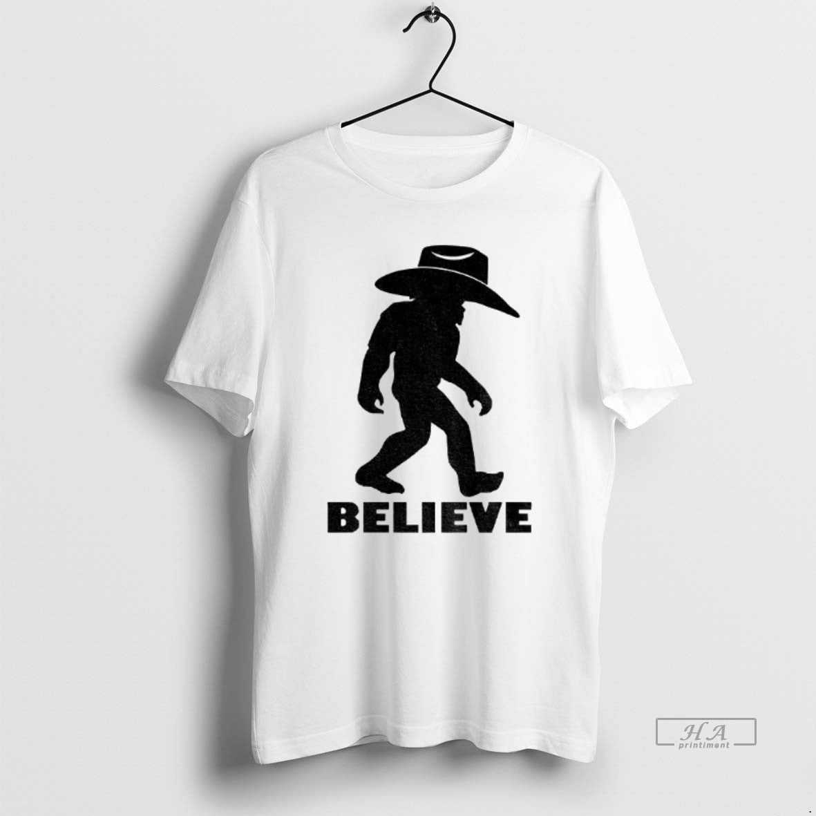 Official Trendy Believe Bigfoot Cowboy T-Shirts, Hoodie, Sweatshirt | InkRitualCo.com