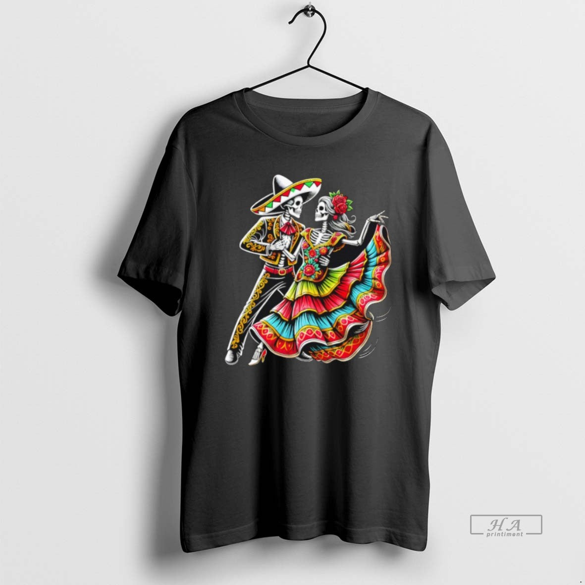 Official Trendy Calavera Dance Lovers Day Of The Dead Celebration T-Shirts, Hoodie, Sweatshirt | InkRitualCo.com