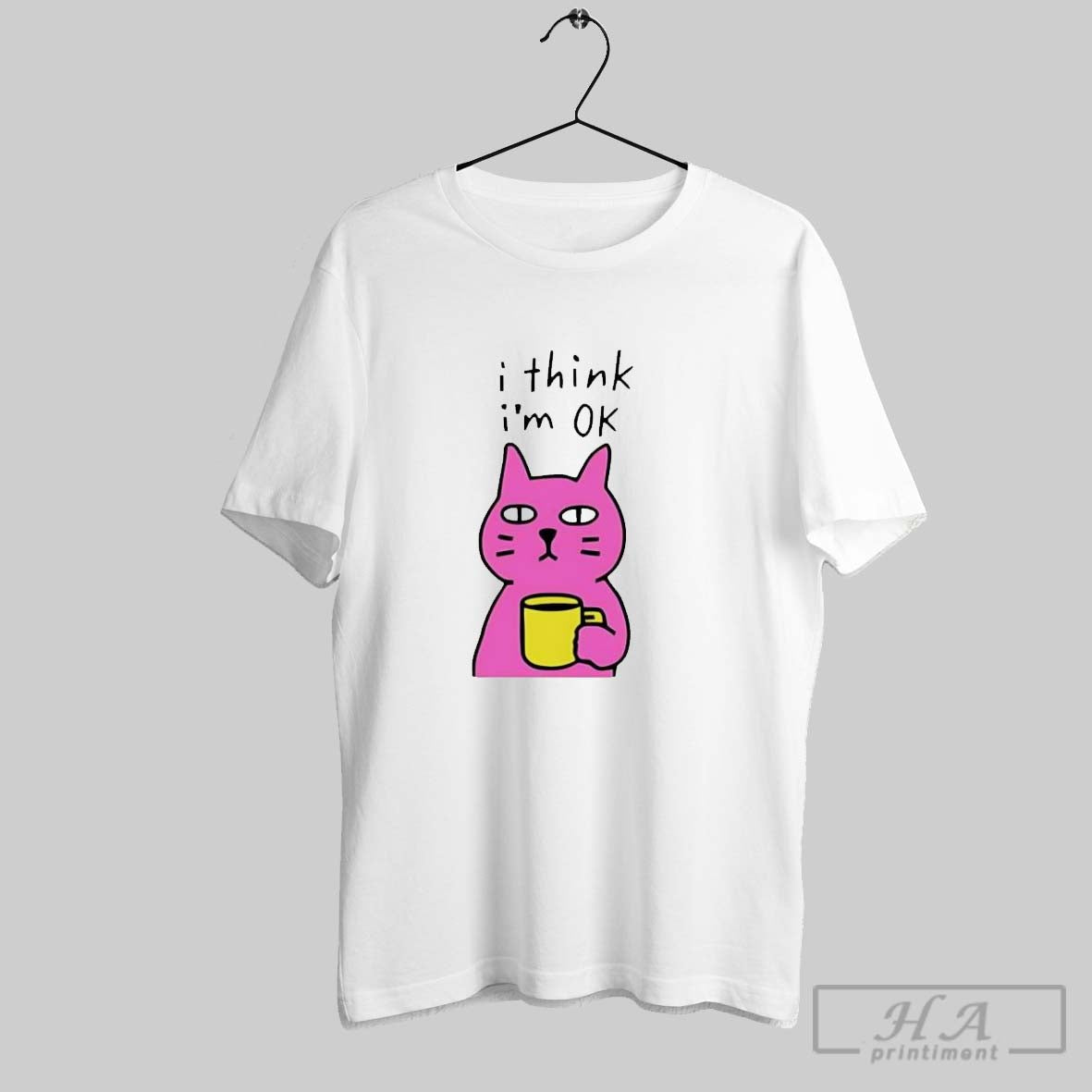 Official Trendy Cat I Think Im Ok T-Shirts, Hoodie, Sweatshirt | InkRitualCo.com