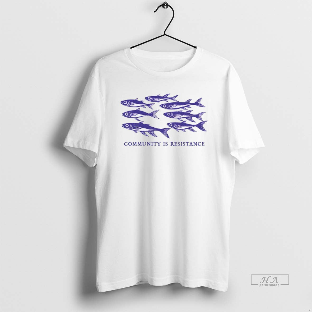 Official Trendy Community Is Resistance Fishes T-Shirts, Hoodie, Sweatshirt | InkRitualCo.com