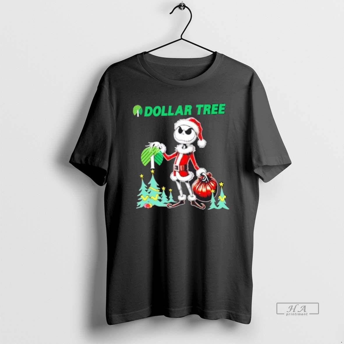 Official Trendy Dollar Tree X Jack Skellington Santa Isnt Real Christmas T-Shirts, Hoodie, Sweatshirt | InkRitualCo.com