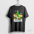 Official Trendy Green Bay Packers X The Peanuts Merry Christmas T-Shirts, Hoodie, Sweatshirt | InkRitualCo.com