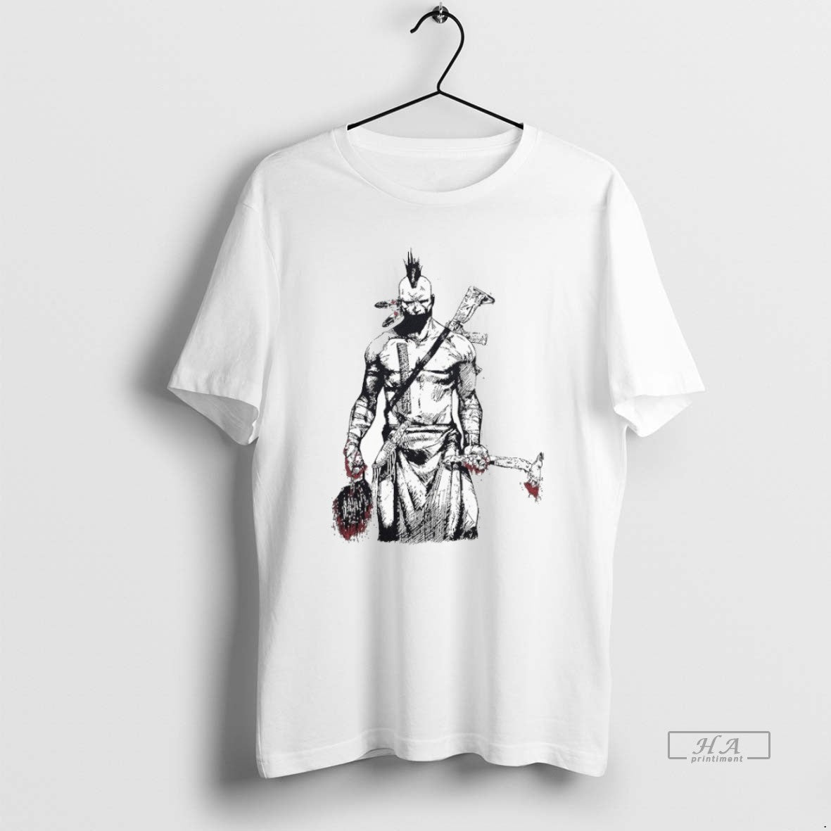 Official Trendy Half Face Blades Scalper Axe T-Shirts, Hoodie, Sweatshirt | InkRitualCo.com