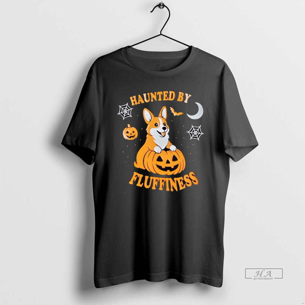 Official Trendy Haunted By Fluffiness Halloween T-Shirts, Hoodie, Sweatshirt | InkRitualCo.com