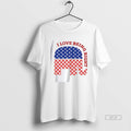 Official Trendy I Love Being Right Gop Elephant T-Shirts, Hoodie, Sweatshirt | InkRitualCo.com