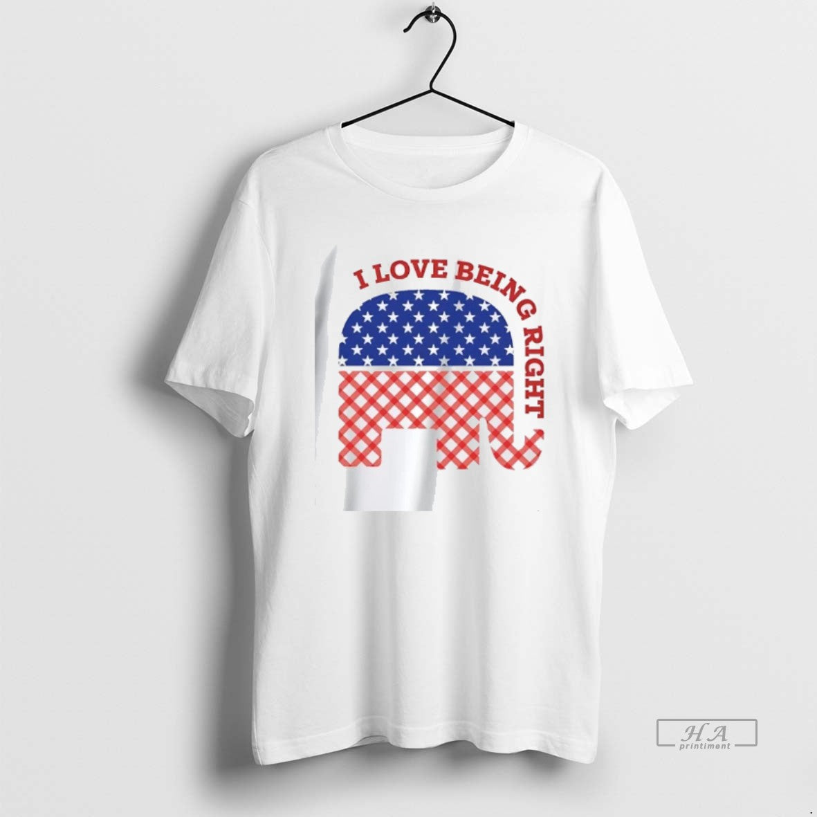 Official Trendy I Love Being Right Gop Elephant T-Shirts, Hoodie, Sweatshirt | InkRitualCo.com