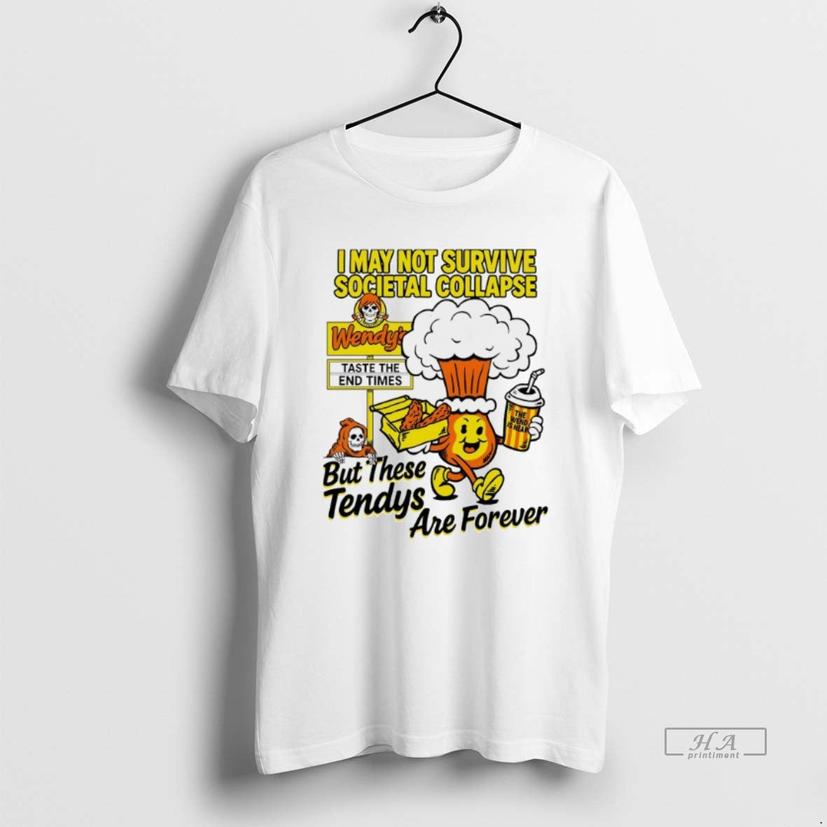 Official Trendy I May Not Survive Societal Collapse But These Tendys Are Forever T-Shirts, Hoodie, Sweatshirt