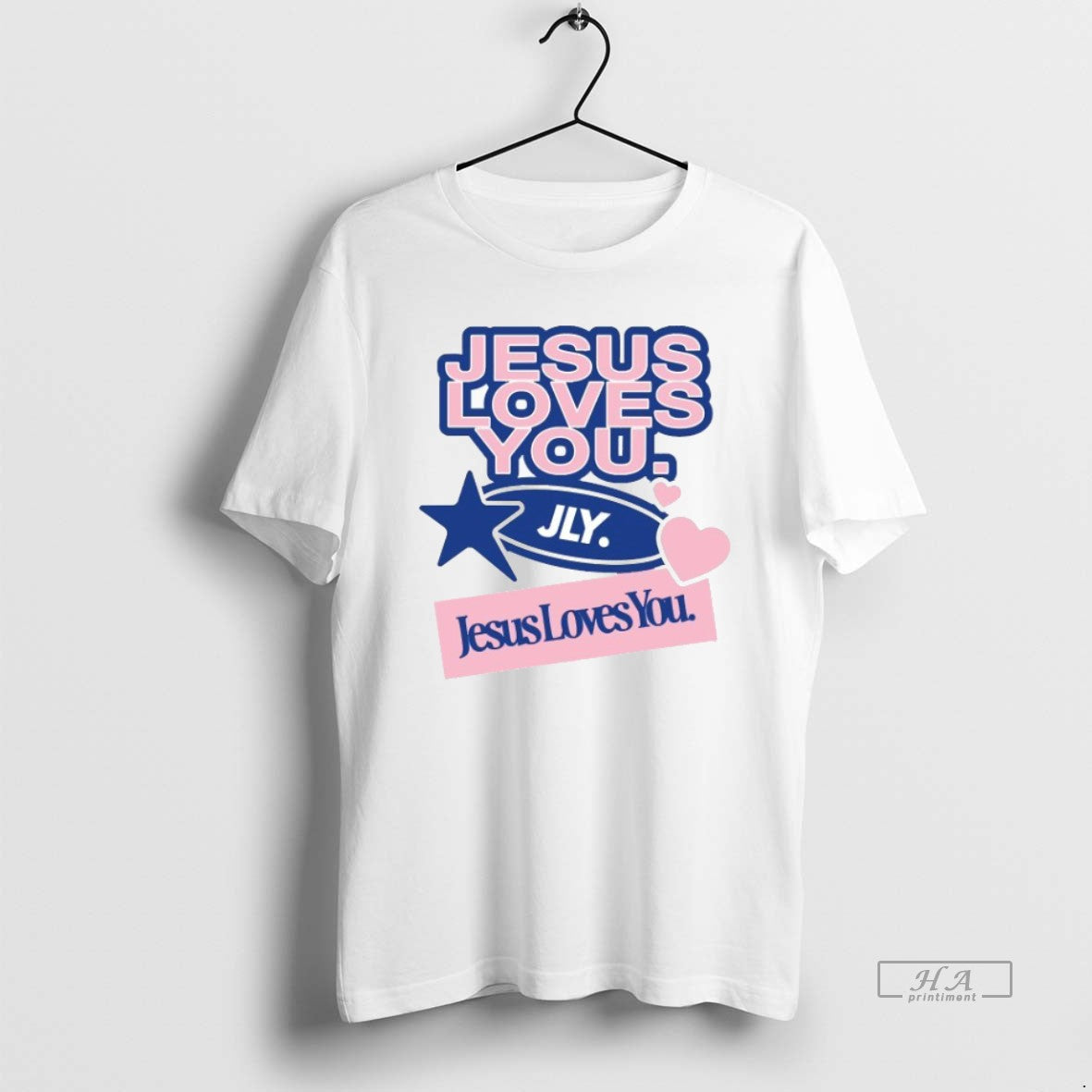 Official Trendy Jesus Loves You Overbranded T-Shirts, Hoodie, Sweatshirt | InkRitualCo.com