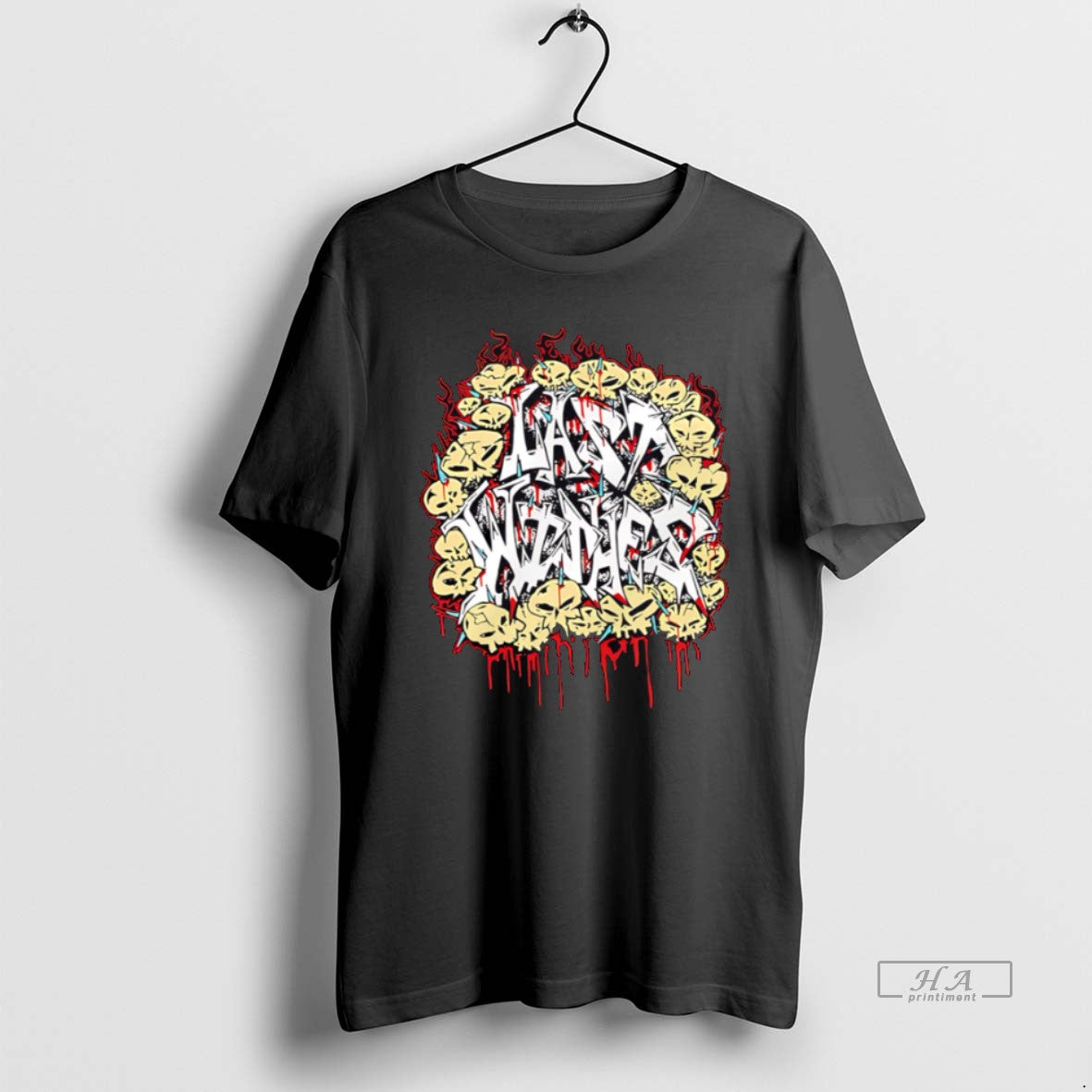 Official Trendy Last Wishes Skull Graffiti T-Shirts, Hoodie, Sweatshirt | InkRitualCo.com