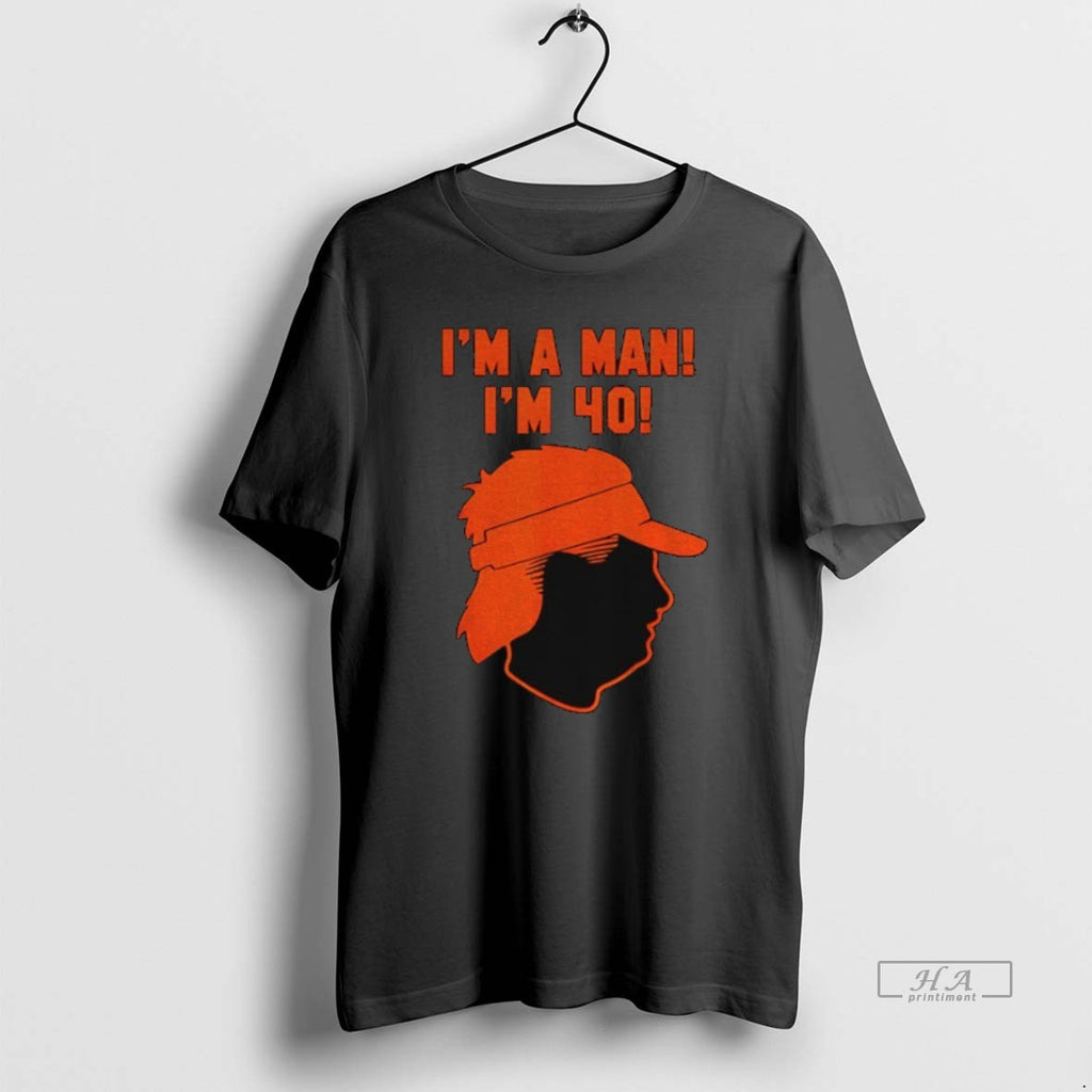 Official Trendy Mike Gundy Im A Man Im 40 T-Shirts, Hoodie, Sweatshirt | InkRitualCo.com