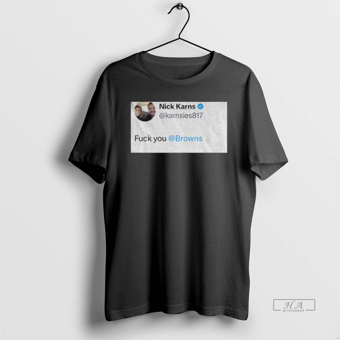 Official Trendy Nick Karns Quote Fuck You Browns T-Shirts, Hoodie, Sweatshirt | InkRitualCo.com