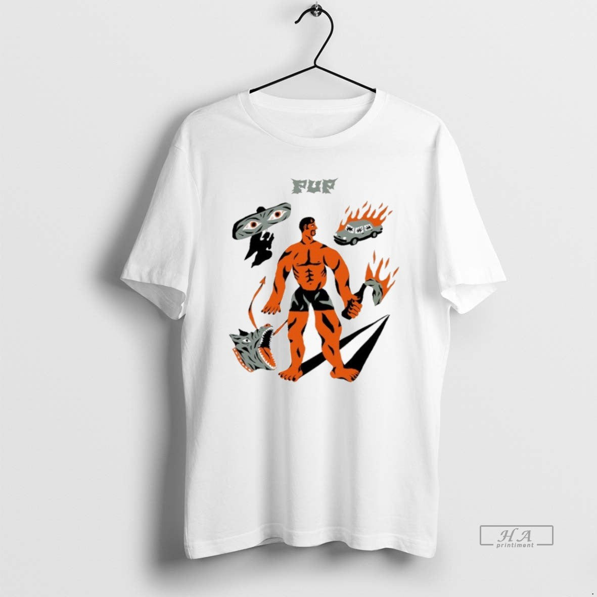 Official Trendy Pup Muscle Man T-Shirts, Hoodie, Sweatshirt | InkRitualCo.com