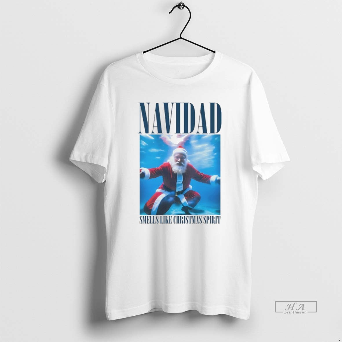 Official Trendy Santa Navidad Smells Like Christmas Spirit T-Shirts, Hoodie, Sweatshirt | InkRitualCo.com