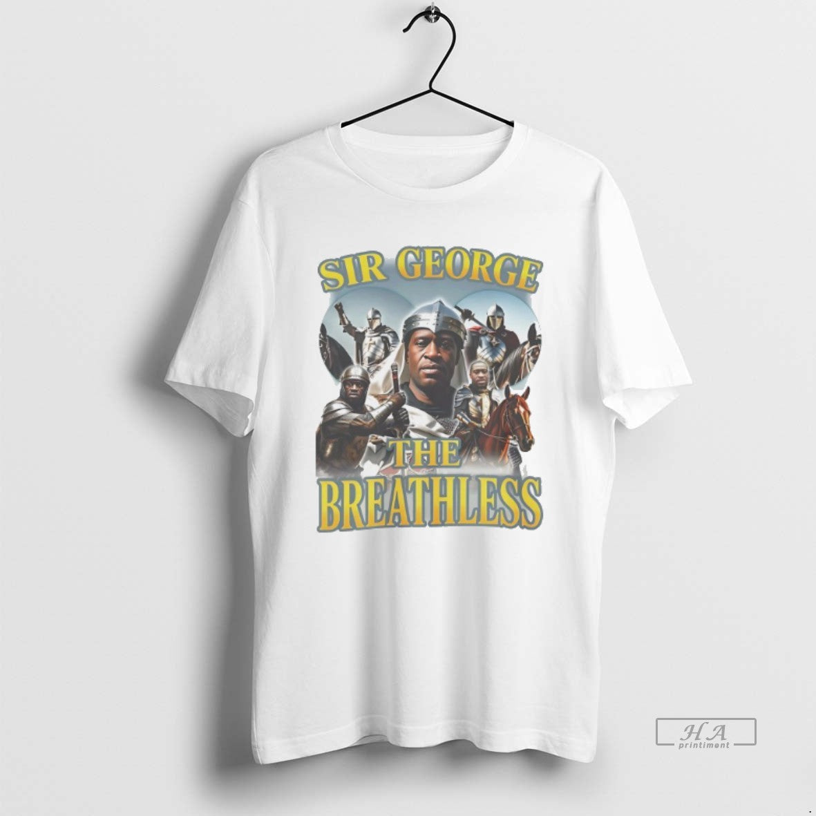 Official Trendy Sir George The Breathless George Floyd T-Shirts, Hoodie, Sweatshirt | InkRitualCo.com