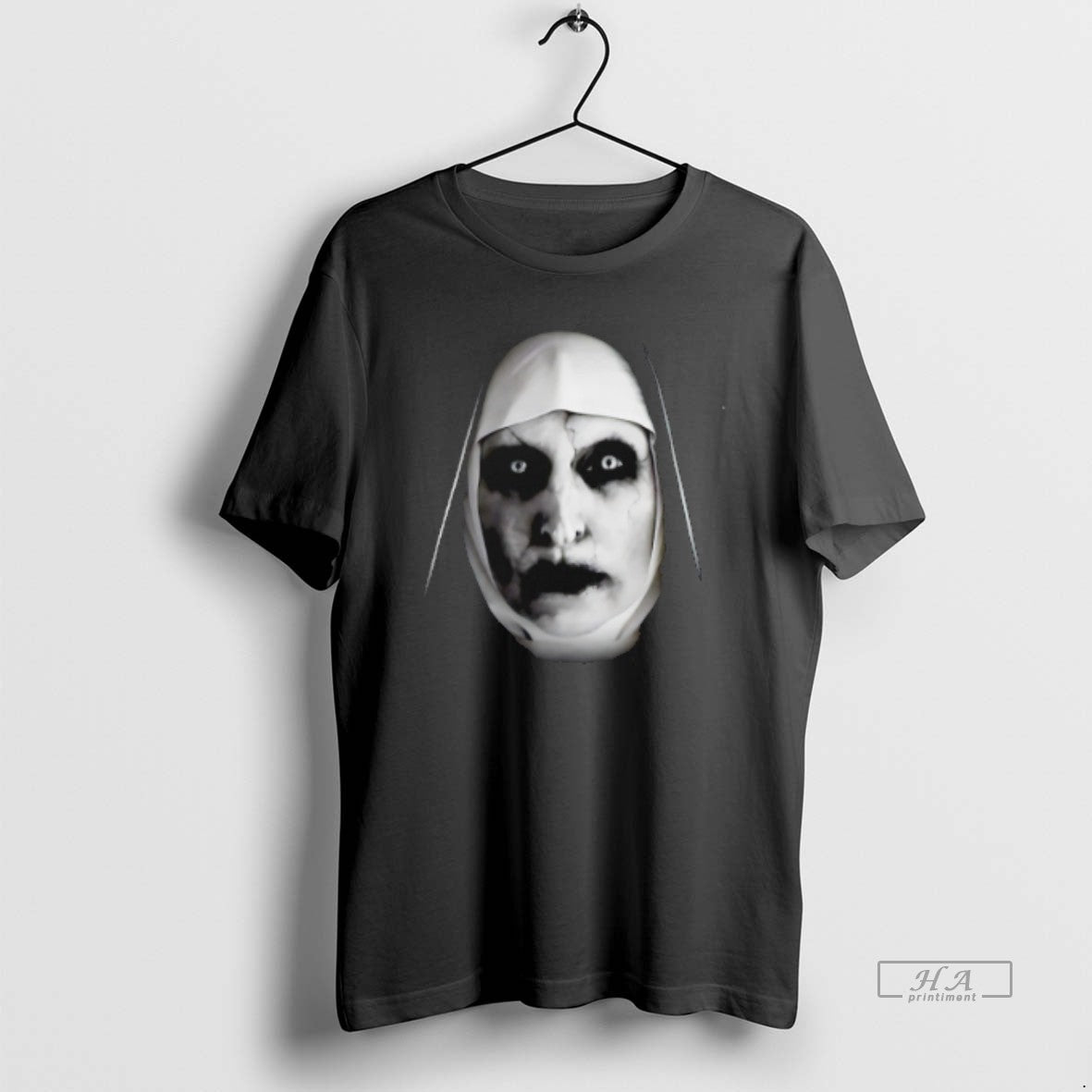 Official Trendy The Nun Horror Character Big Face Halloween T-Shirts, Hoodie, Sweatshirt | InkRitualCo.com