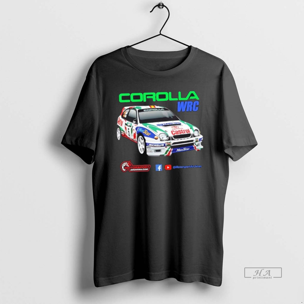 Official Trendy Toyota Corolla Wrc 1998 Rally Car Motorsport Archives Andise Version Premium T-Shirts, Hoodie, Sweatshirt