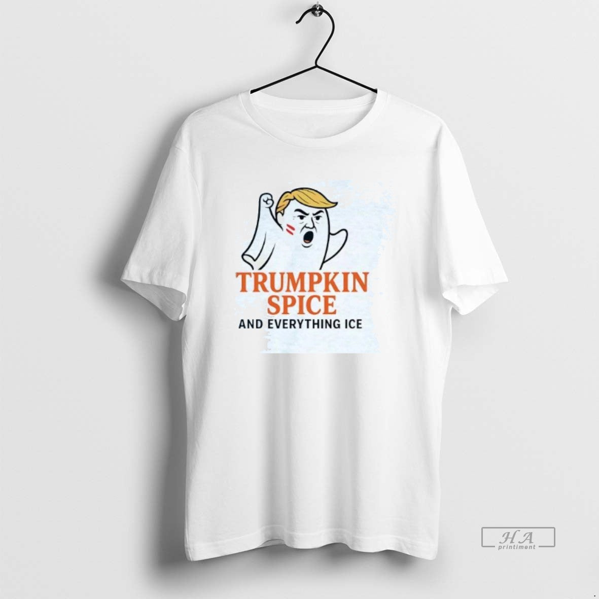 Official Trendy Trumpkin Spice And Everything Ice Halloween T-Shirts, Hoodie, Sweatshirt | InkRitualCo.com