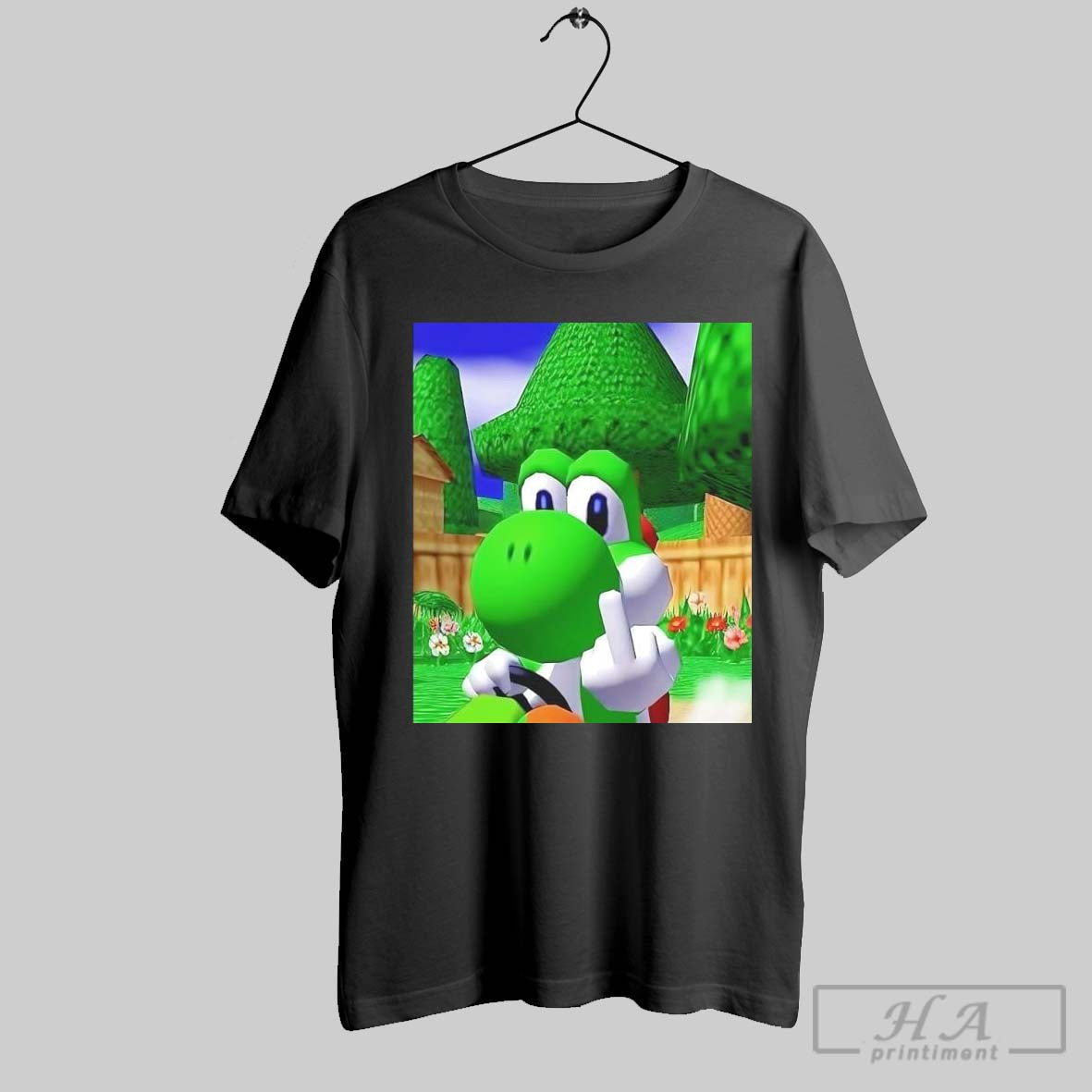 Official Trendy Video Game Character Rebellious Middle Finger Graphic T-Shirts, Hoodie, Sweatshirt | InkRitualCo.com