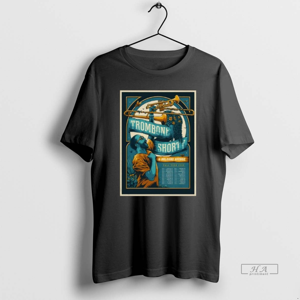 Official Trombone Shorty And Orleans Avenua Fall 2025 Shows Long Sleve T-Shirts, Hoodie, Sweatshirt | InkRitualCo.com