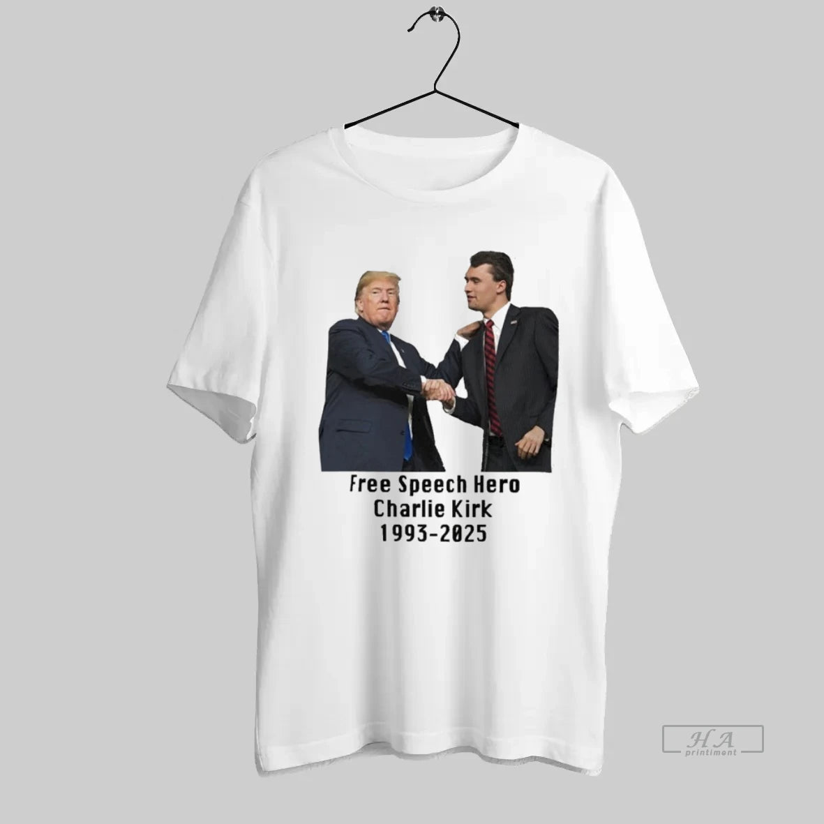 Official Trump And Charlie Kirk Free Speech Hero 1993 2025 T-Shirts, Hoodie, Sweatshirt | InkRitualCo.com