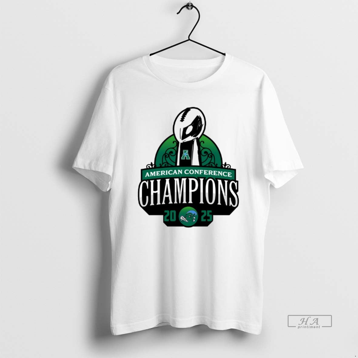 Official Tulane Green Wave 2025 American Conference Champions New Logo T-Shirts, Hoodie, Sweatshirt | InkRitualCo.com