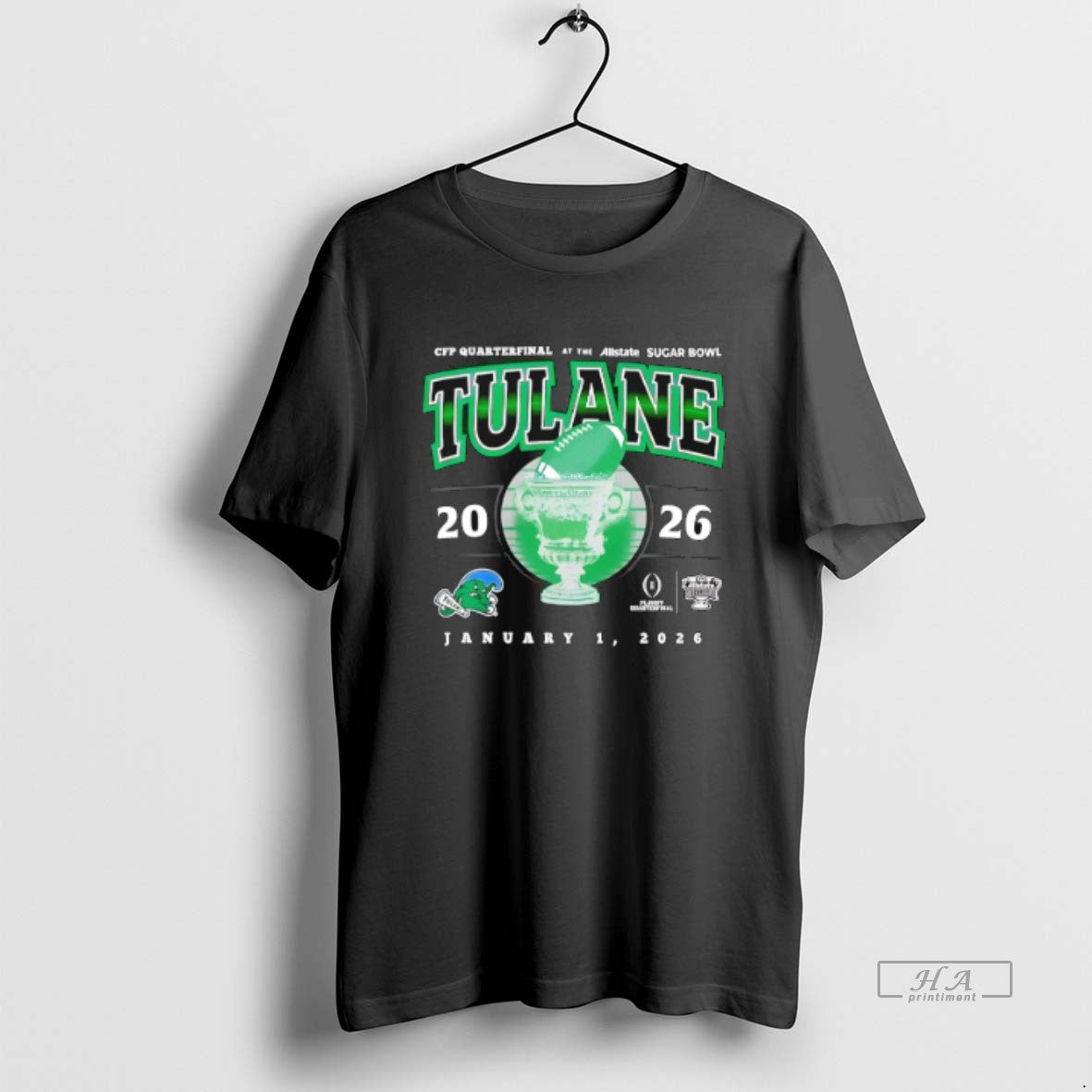 Official Tulane Green Wave Football 2026 Sugar Bowl Classic T-Shirts, Hoodie, Sweatshirt | InkRitualCo.com