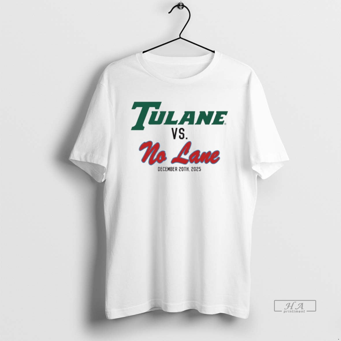 Official Tulane Green Wave Vs No Lane December 20th 2025 T-Shirts, Hoodie, Sweatshirt | InkRitualCo.com