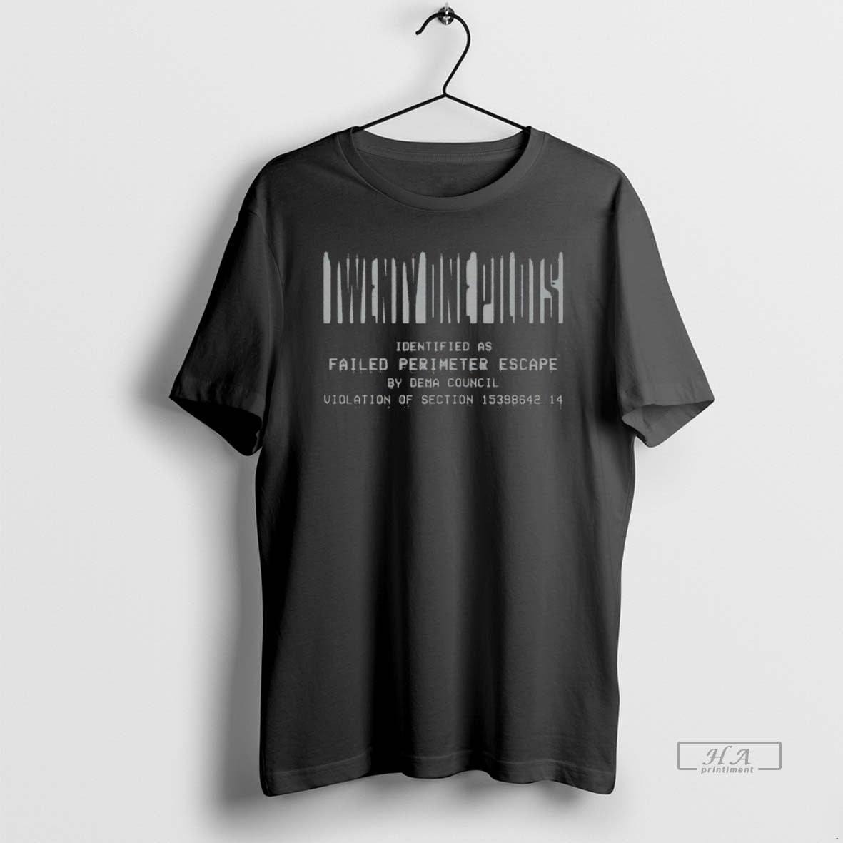 Official Twenty One Pilots Identified As Failed Perimeter Escape T-Shirts, Hoodie, Sweatshirt | InkRitualCo.com