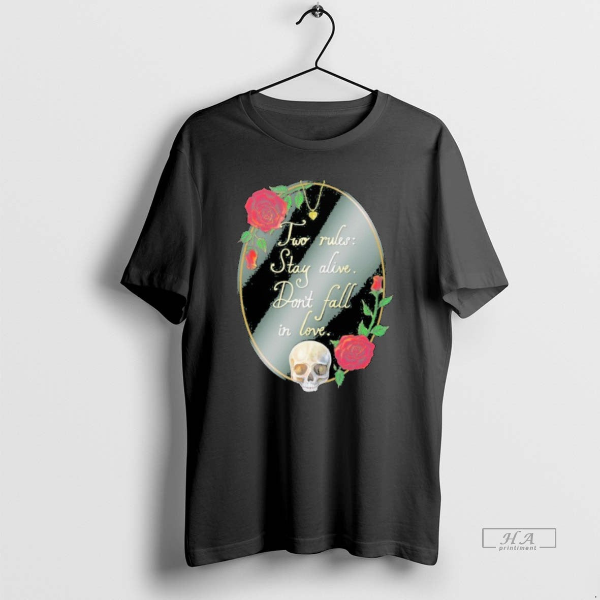 Official Two Rules Stay Alive Dont Fall In Love Waking Phantoms T-Shirts, Hoodie, Sweatshirt | InkRitualCo.com
