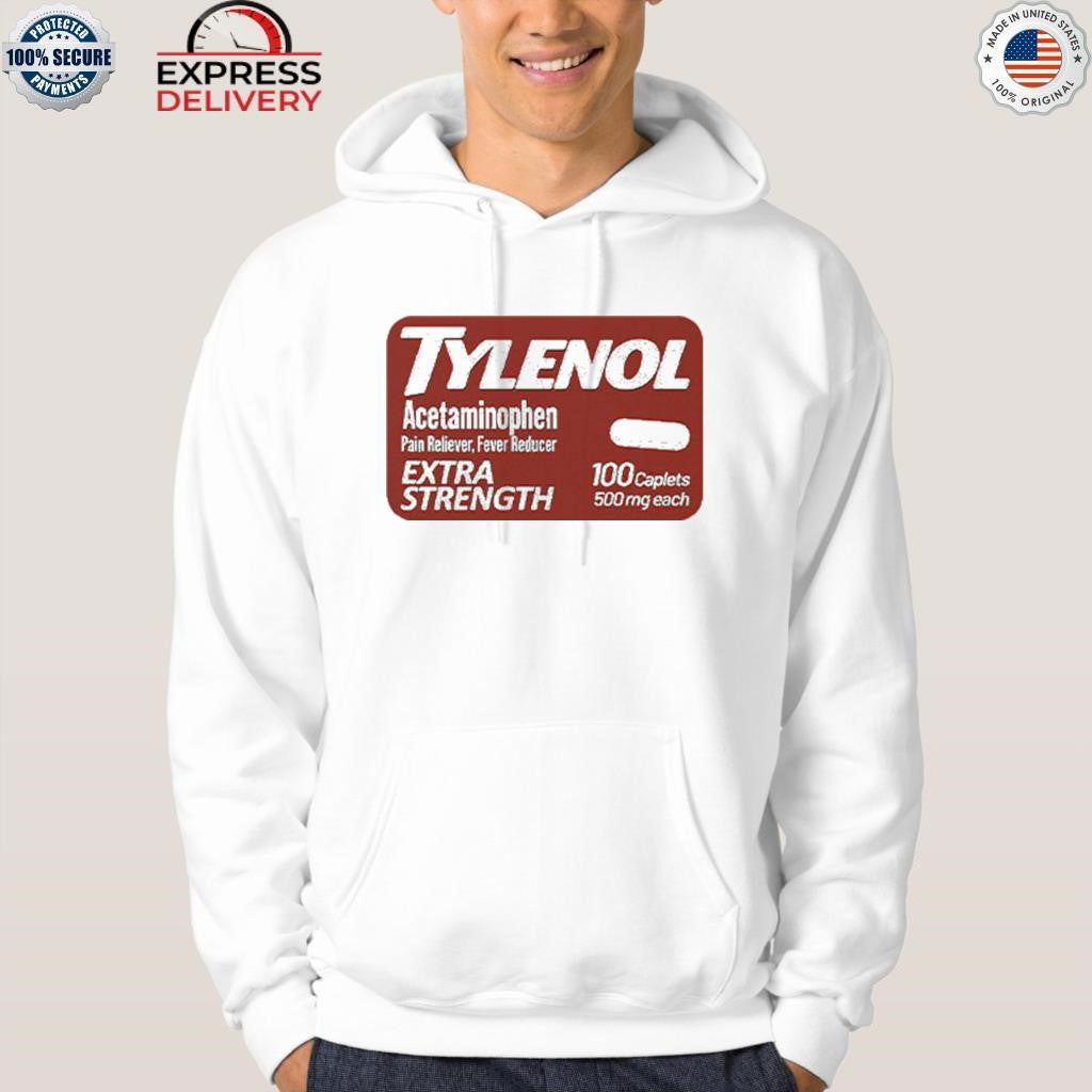 Tylenol Extra Strength Pain Reliever Fever Reducer Does Not Cause Autism Shirt