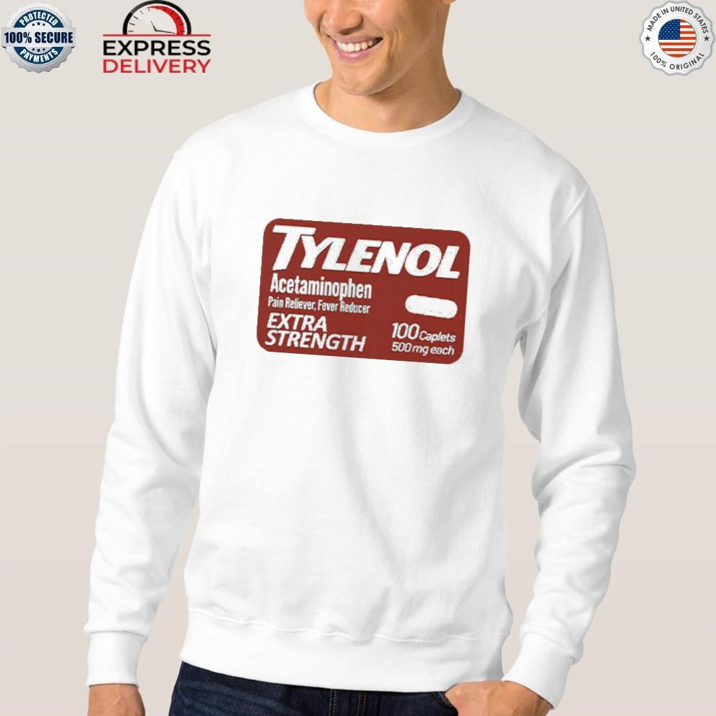 Tylenol Extra Strength Pain Reliever Fever Reducer Does Not Cause Autism Shirt