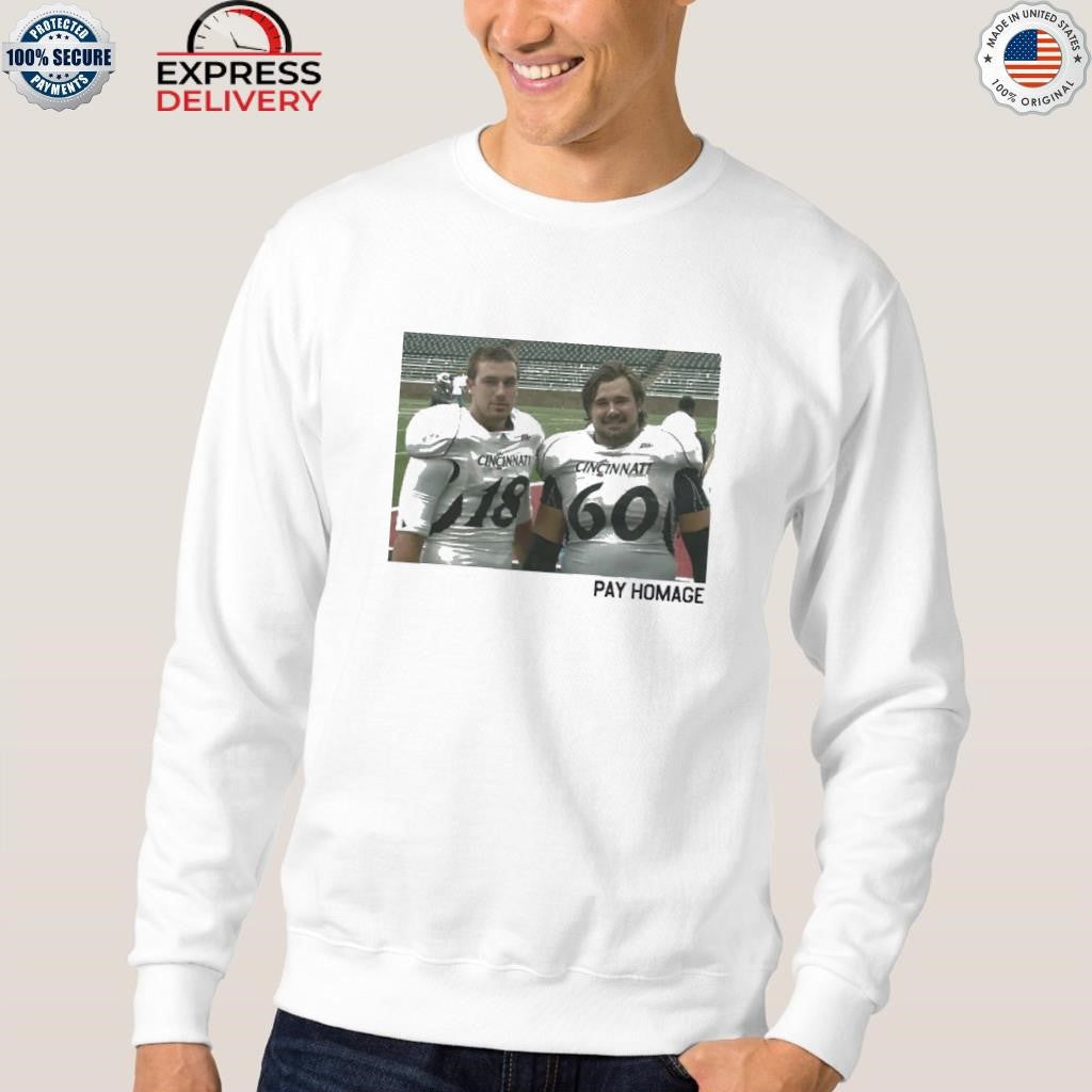Uc Bearcats Kelce Brothers Pay Homage Shirt