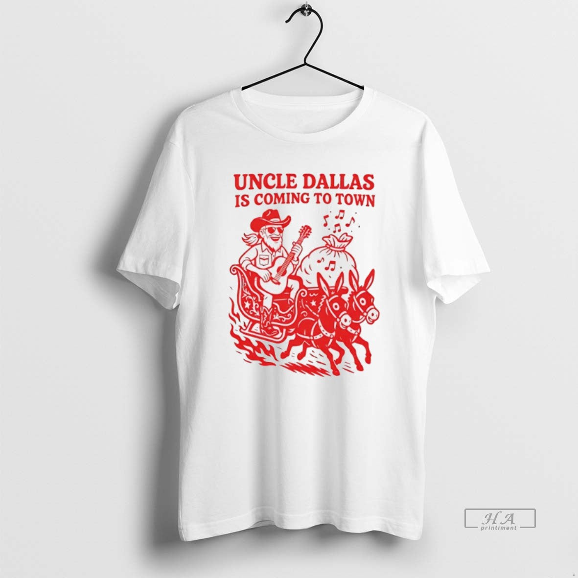 Official Uncle Dallas Is Coming To Town T-Shirts, Hoodie, Sweatshirt | InkRitualCo.com