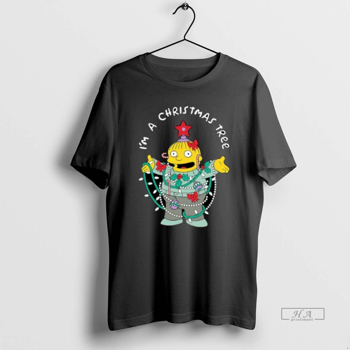 Official Uncle Reco Ralph Im A Christmas Tree Circle Black T-Shirts, Hoodie, Sweatshirt | InkRitualCo.com