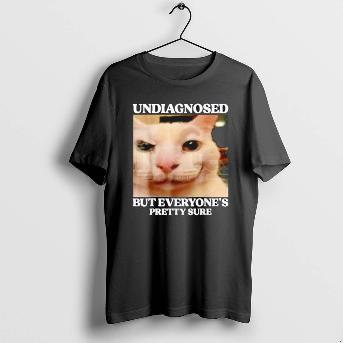 Official Undiagnosed But Everyones Pretty Sure Cat Meme T-Shirts, Hoodie, Sweatshirt | InkRitualCo.com