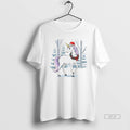 Official Unicorn Wreath Winter Forest Christmas White T-Shirts, Hoodie, Sweatshirt | InkRitualCo.com