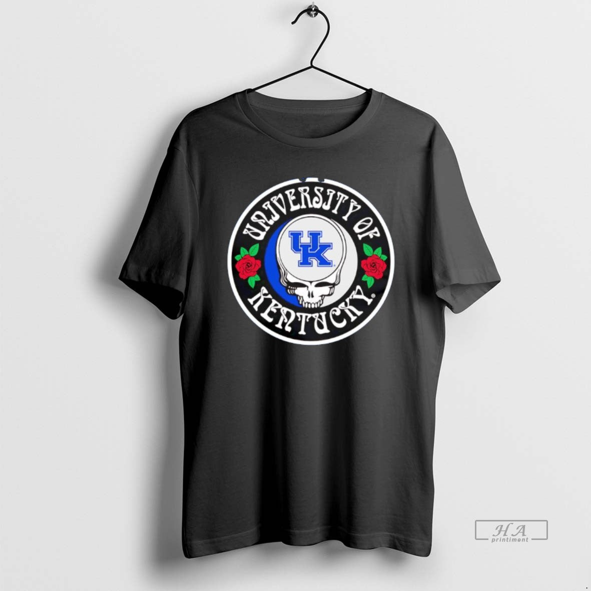 Official University Of Kentucky Wildcats Sugar Skull Grateful Dead Logo T-Shirts, Hoodie, Sweatshirt | InkRitualCo.com