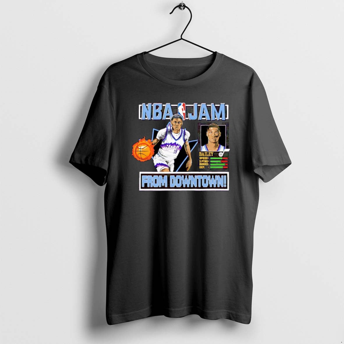 Official Utah Jazz Ace Bailey Nba Jam Christmas T-Shirts, Hoodie, Sweatshirt | InkRitualCo.com